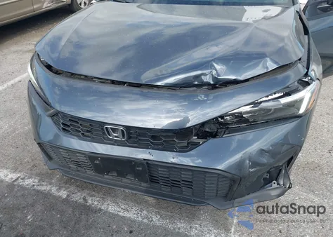 2025 Honda Civic Sport из США, поврежденный, VIN 19XFL2H88SE003228